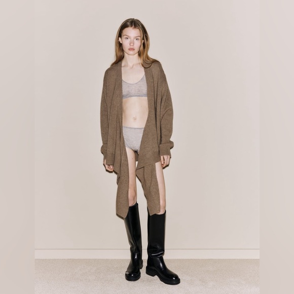 100% cashmere knotted jacket - Picture 4 of 13